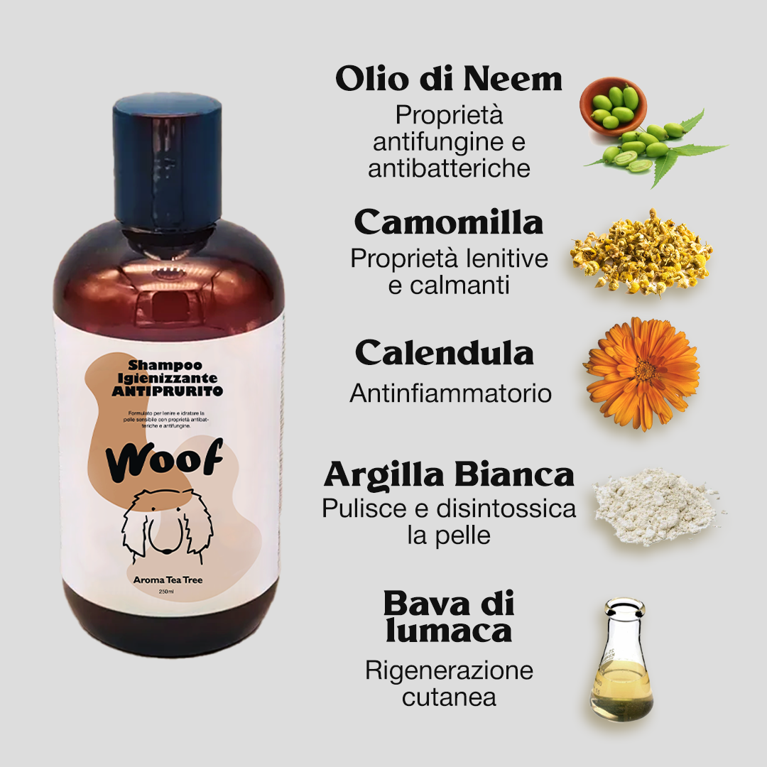 Shampoo Igienizzante Antiprurito