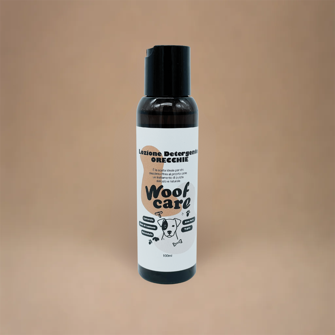 Lozione detergente orecchie