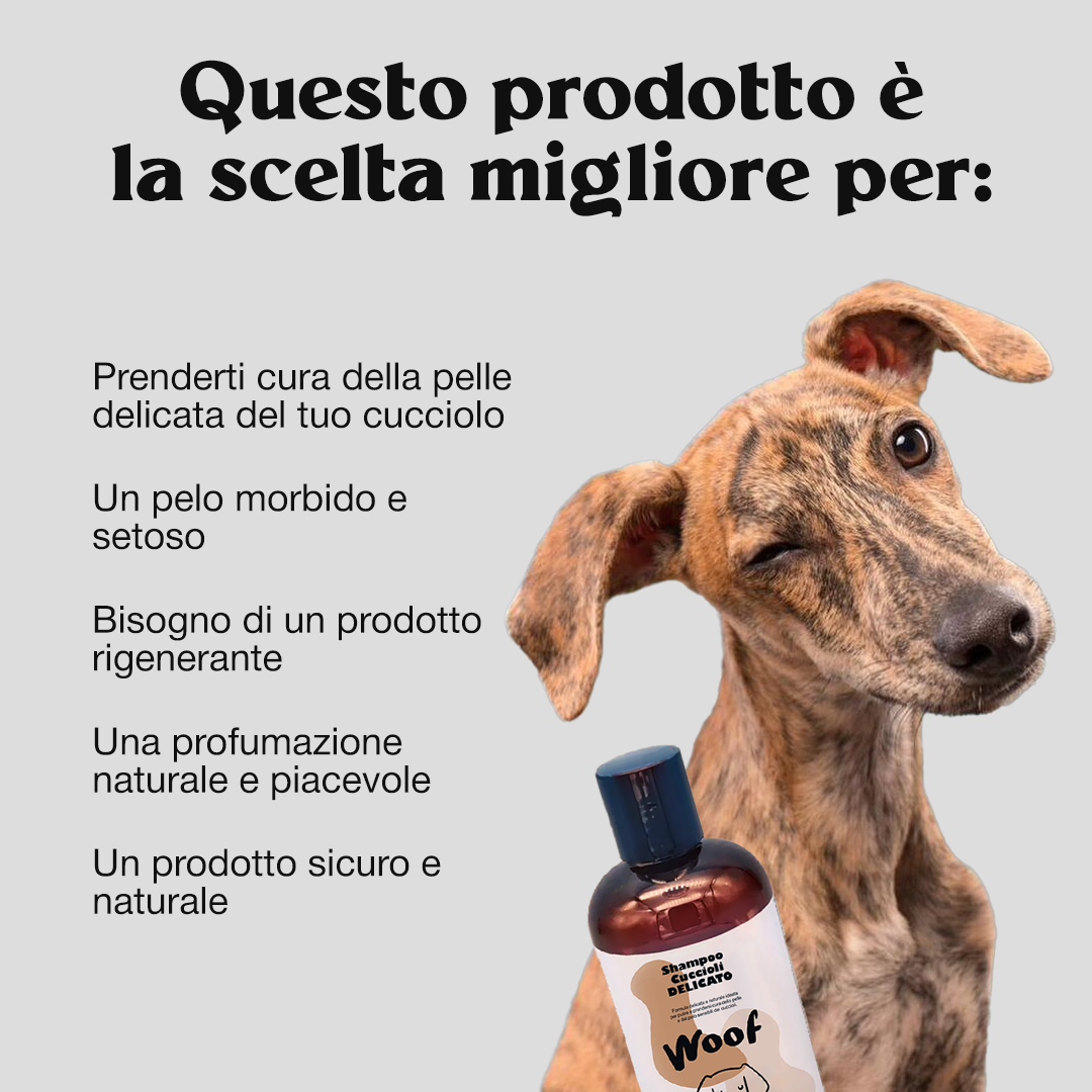 Shampoo Cuccioli Delicato