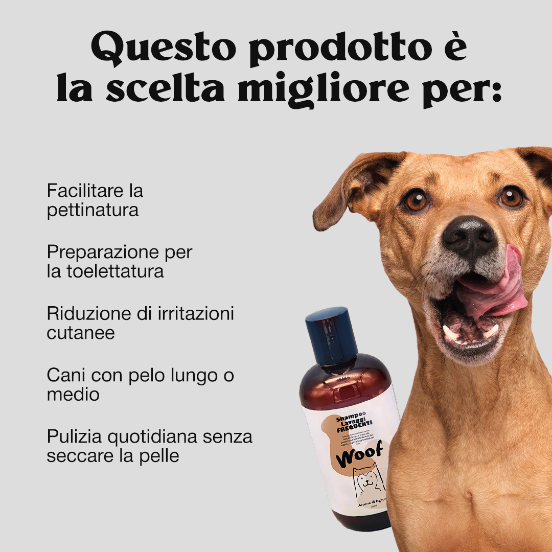 Shampoo Lavaggi Frequenti