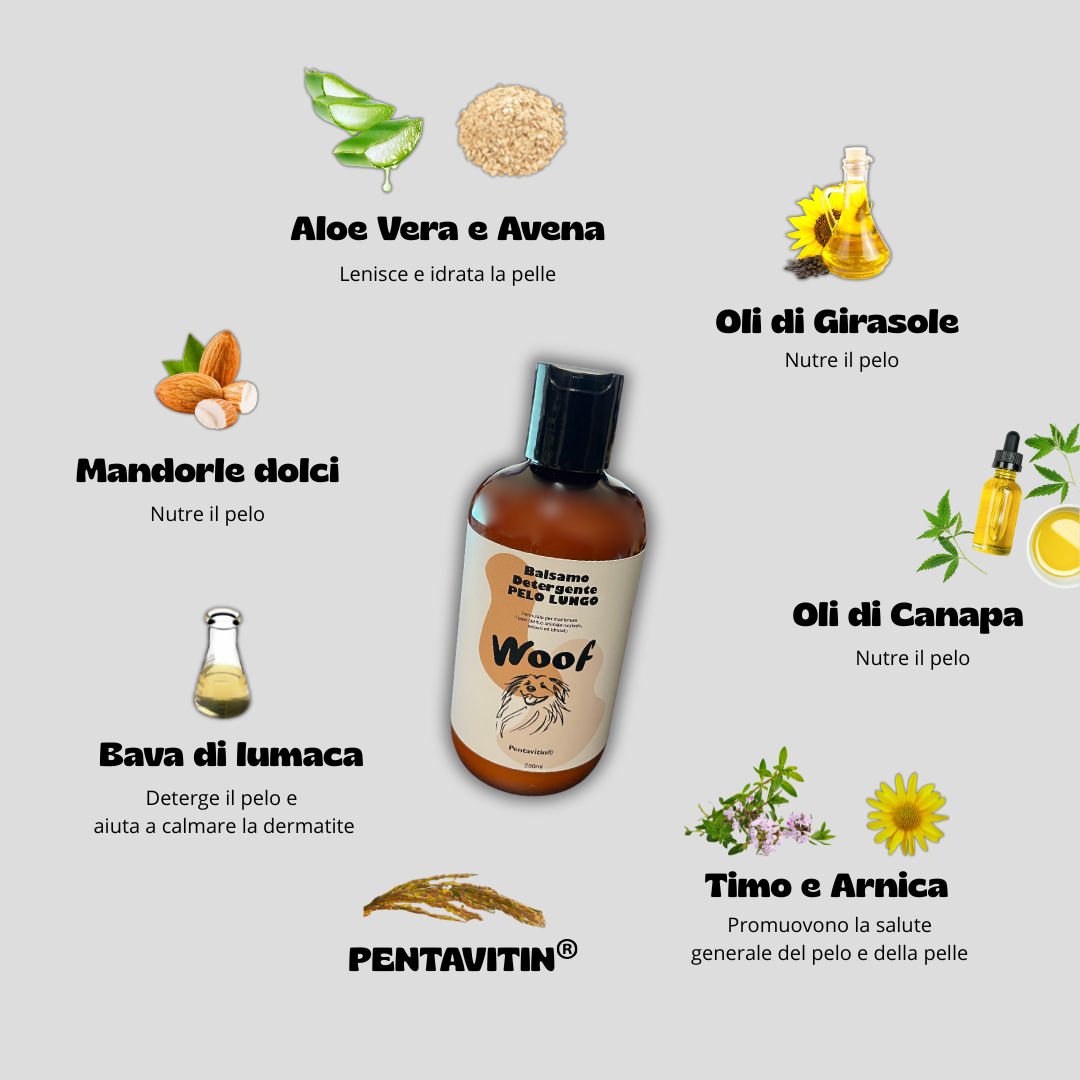 Balsamo Detergente pelo Lungo