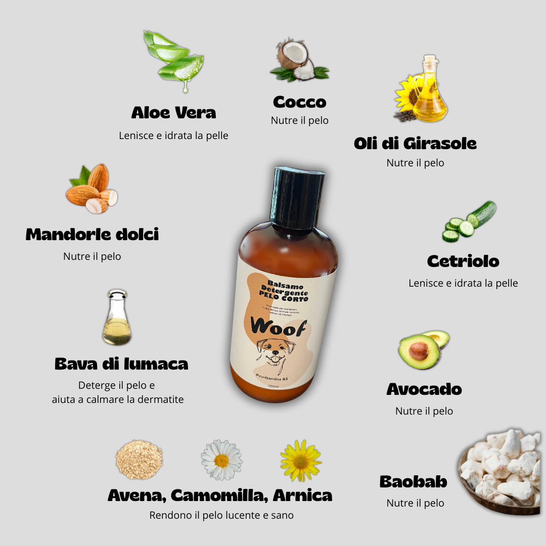 Balsamo Detergente pelo Corto